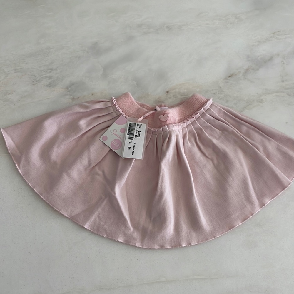 NWT Special Day Toddler Girls Special Occasion Light Pink Skirt-Size 9 Months